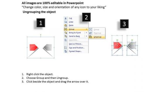 Business Workflow Diagram Structural For Exchanging Information PowerPoint Templates