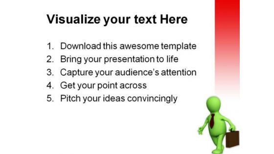 Businessman Business PowerPoint Templates And PowerPoint Backgrounds 0811