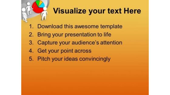 Businessman Presenting Statistical Chart PowerPoint Templates Ppt Backgrounds For Slides 0313
