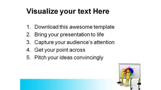 Businessman Pushing Costs Marketing PowerPoint Templates And PowerPoint Backgrounds 0511