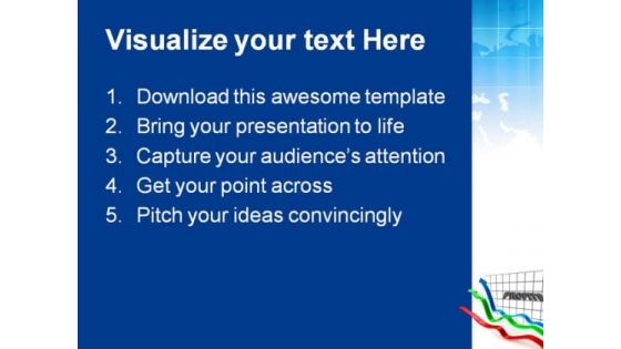 Businessman Raising Graphs Success PowerPoint Templates And PowerPoint Backgrounds 0311
