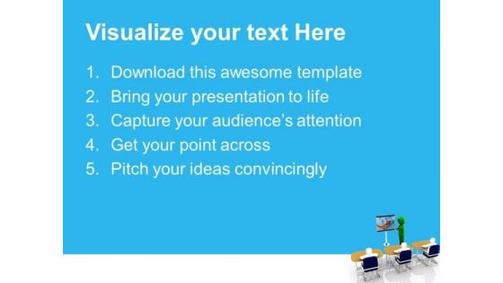 Businessmen Presenting Financial Chart PowerPoint Templates Ppt Backgrounds For Slides 0613