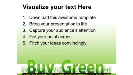 Buy Green Environment PowerPoint Templates And PowerPoint Themes 0412