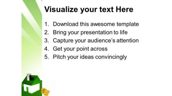 Buying A Home Real Estate Finance PowerPoint Templates And PowerPoint Themes 0812