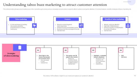 Buzz Marketing Techniques For Engaging Qualified Lead Complete Deck