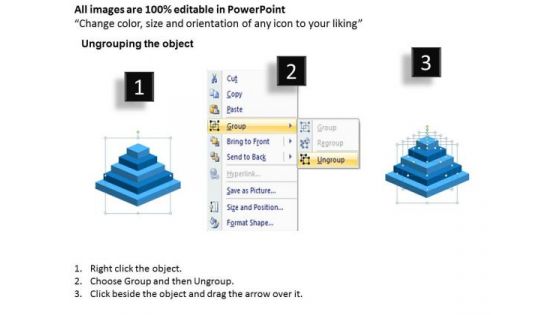 By Step Process Of Business Management 5 Stages Ppt Plan PowerPoint Slides