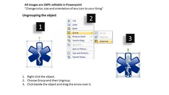 Caduceus PowerPoint Templates Rod Of Asclepius Ppt Slides