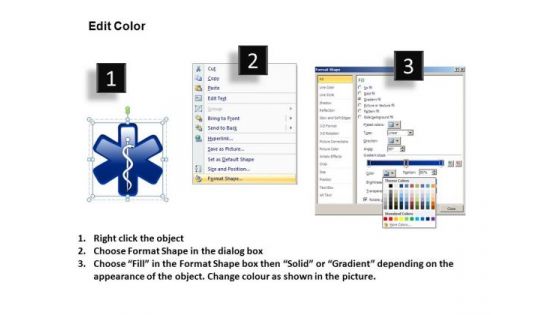Caduceus PowerPoint Templates Rod Of Asclepius Ppt Slides
