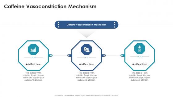 Caffeine Vasoconstriction Mechanism In Powerpoint And Google Slides Cpb