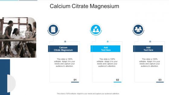 Calcium Citrate Magnesium In Powerpoint And Google Slides Cpb
