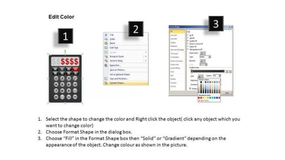 Calculate Debt PowerPoint Slides Debt Ppt Templates