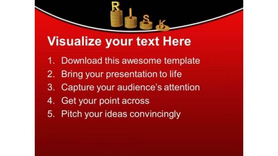 Calculate The All Risk In Buisness PowerPoint Templates Ppt Backgrounds For Slides 0413