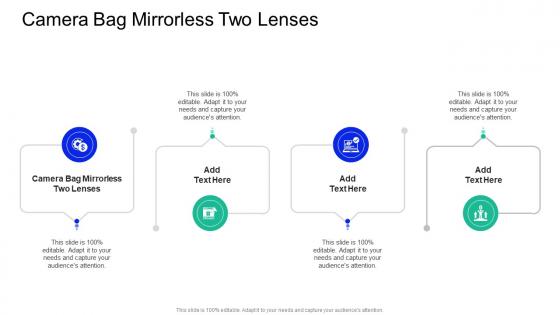 Camera Bag Mirrorless Two Lenses In Powerpoint And Google Slides Cpb