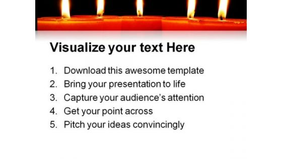 Candles01 Festival PowerPoint Templates And PowerPoint Backgrounds 0411