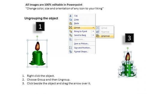 Candles PowerPoint Templates