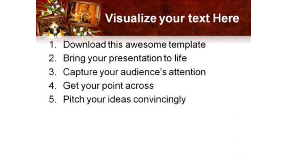 Card For Religion Festival PowerPoint Templates And PowerPoint Backgrounds 0311