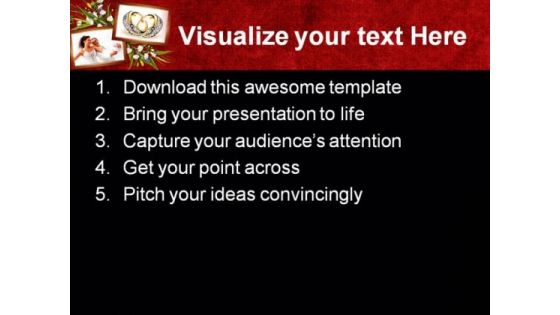 Card For Wedding Day Youth PowerPoint Themes And PowerPoint Slides 0311