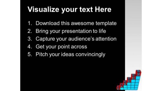Career Growth Success PowerPoint Templates Ppt Background For Slides 1112
