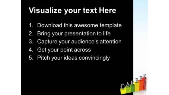 Career Ladder Future PowerPoint Templates And PowerPoint Themes 0512