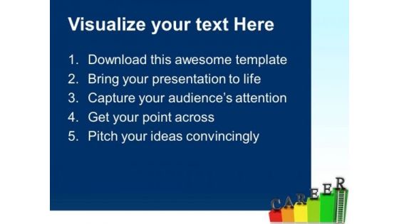 Career Ladder Success PowerPoint Templates And PowerPoint Themes 0512