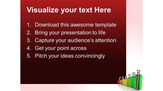 Career Ladders PowerPoint Templates And PowerPoint Themes 0612