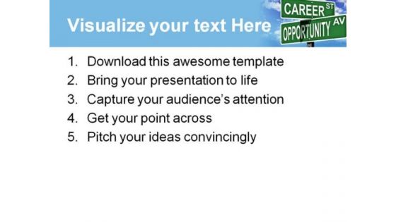 Career Oportunity Education PowerPoint Themes And PowerPoint Slides 0811