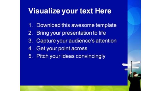 Career Paths Education PowerPoint Templates And PowerPoint Backgrounds 0611