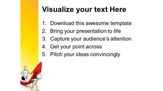 Carry The Business Growth On Your Shoulder PowerPoint Templates Ppt Backgrounds For Slides 0713