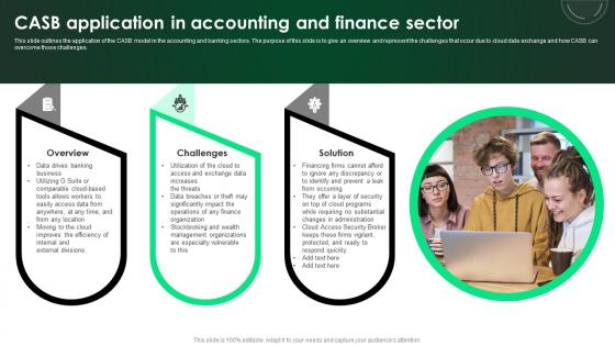 CASB 2 0 IT CASB Application In Accounting And Finance Sector