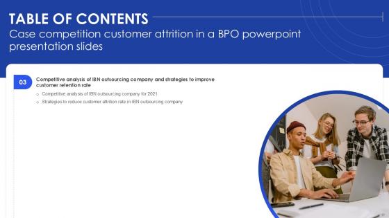 Case Competition Customer Attrition In A BPO Powerpoint Presentation Slides