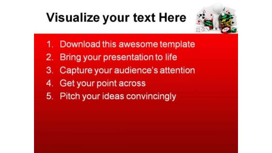 Casino Game PowerPoint Templates And PowerPoint Backgrounds 0311