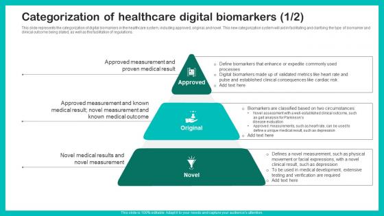 Categorization Of Healthcare Digital Biomarkers For Personalized Health Insights Mockup Pdf