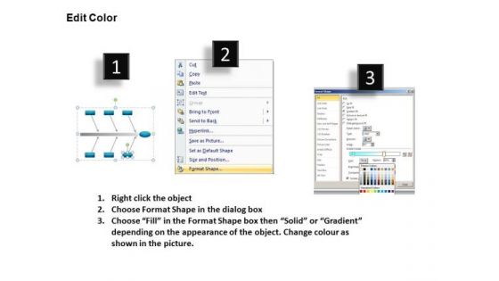 Cause And Effect Fishbone Diagram PowerPoint Slides Editable Ppt Templates