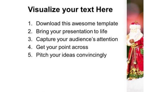 Celebrate Christmas With Your Family PowerPoint Templates Ppt Backgrounds For Slides 0513