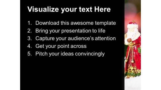 Celebrate Christmas With Your Family PowerPoint Templates Ppt Backgrounds For Slides 0513