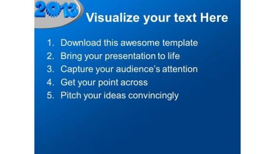 Celebrate New Year With Family And Friends PowerPoint Templates Ppt Backgrounds For Slides 0413