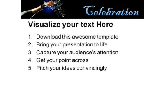Celebration Success PowerPoint Templates And PowerPoint Backgrounds 0711