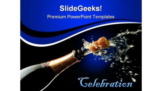 Celebration Success PowerPoint Templates And PowerPoint Backgrounds 0711