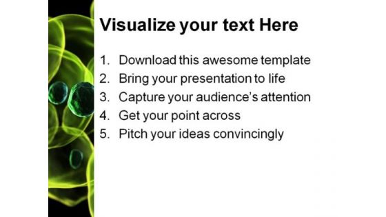 Cells Science PowerPoint Template 0810