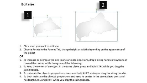 Central African Republic Country PowerPoint Maps