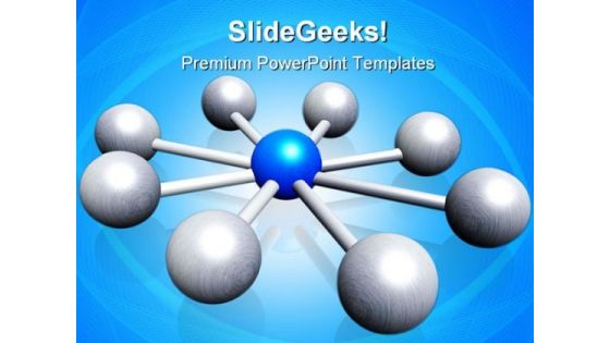 Centralization Leadership PowerPoint Templates And PowerPoint Backgrounds 0211