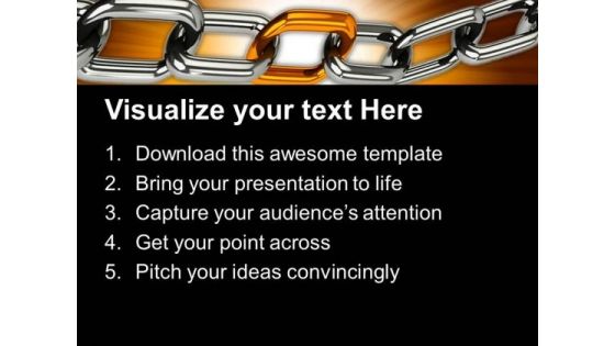 Chain Business PowerPoint Templates And PowerPoint Themes 0612