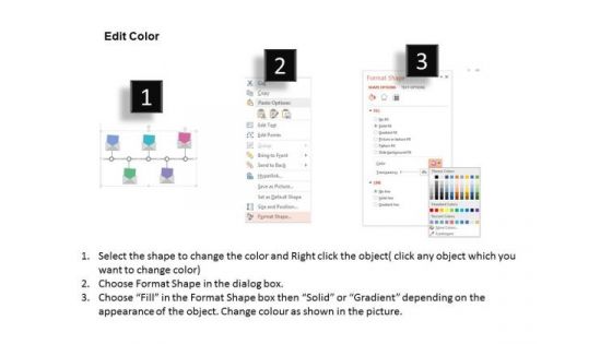Chain Of Messages For Communication PowerPoint Templates