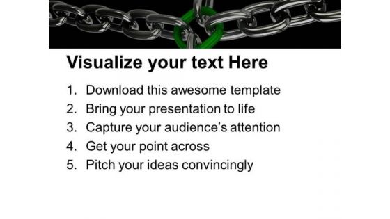 Chain Security Business PowerPoint Templates And PowerPoint Themes 1012