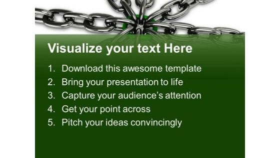 Chain Security PowerPoint Templates And PowerPoint Themes 0612