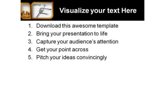 Challenge Theme Business PowerPoint Themes And PowerPoint Slides 0311