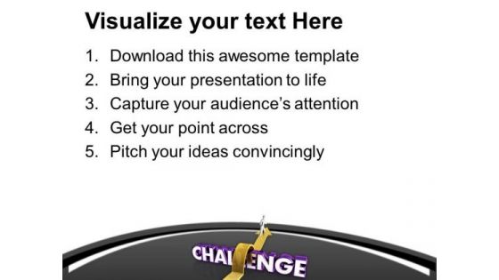 Challenge Your Knowledge For Success PowerPoint Templates Ppt Backgrounds For Slides 0613