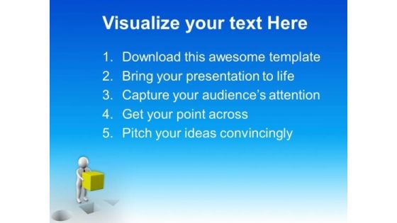 Challenging Task Business Concept PowerPoint Templates Ppt Backgrounds For Slides 0613