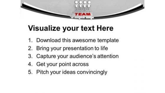 Challenging Task To Complete Team PowerPoint Templates Ppt Backgrounds For Slides 0613