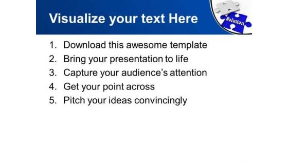 Challenging Task To Find The Solution PowerPoint Templates Ppt Backgrounds For Slides 0513